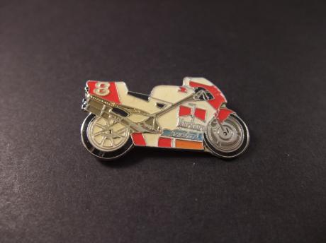 Honda NSR500 Grand Prix racer, Marlboro-Repsol team 1993 (Rijder met nummer 8 de Spanjaard Alex Criville, rood